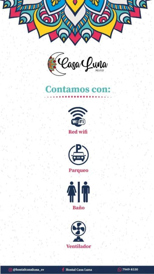 ホテル Hostal Casa Luna サンタ・アナ エクステリア 写真